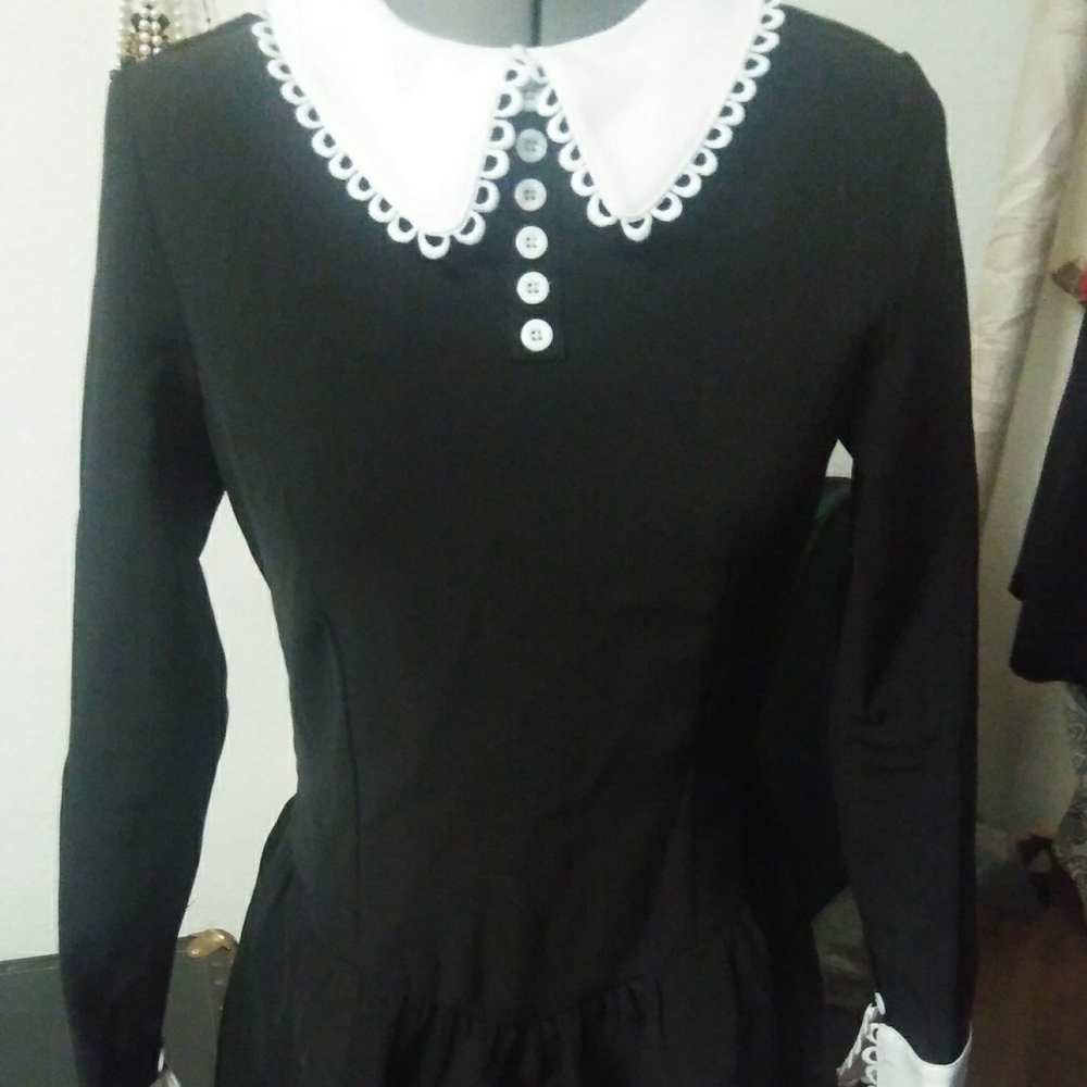 Wednesday Addams Inspired Lolita Dress